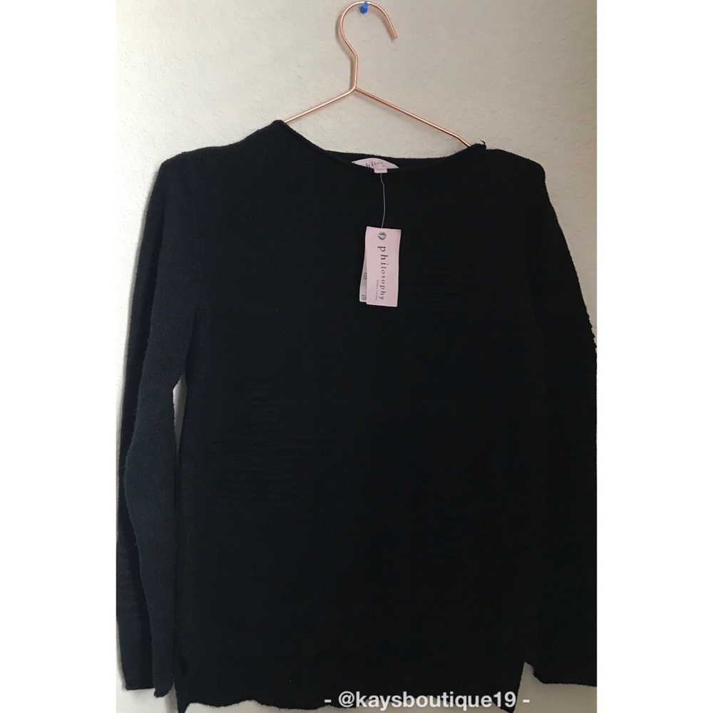 NWT Philosophy Star Sweater Size S
